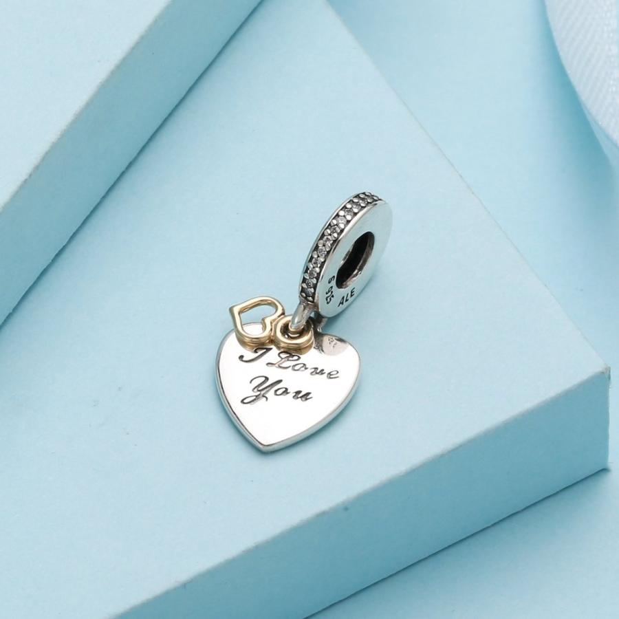 Pandora Love You Forever Charm, Clear CZ 792042CZ