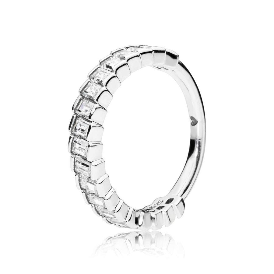 PANDORA Glacial Beauty 925 Sterling Silver Ring, Size: EUR-50, US-5-19