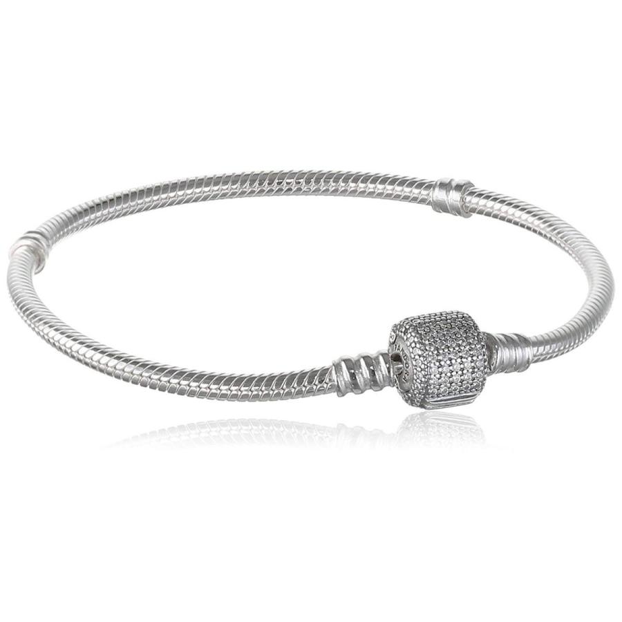 Pandora Sterling Silver Ladies Bracelet With Signature Clasp 590723CZ2