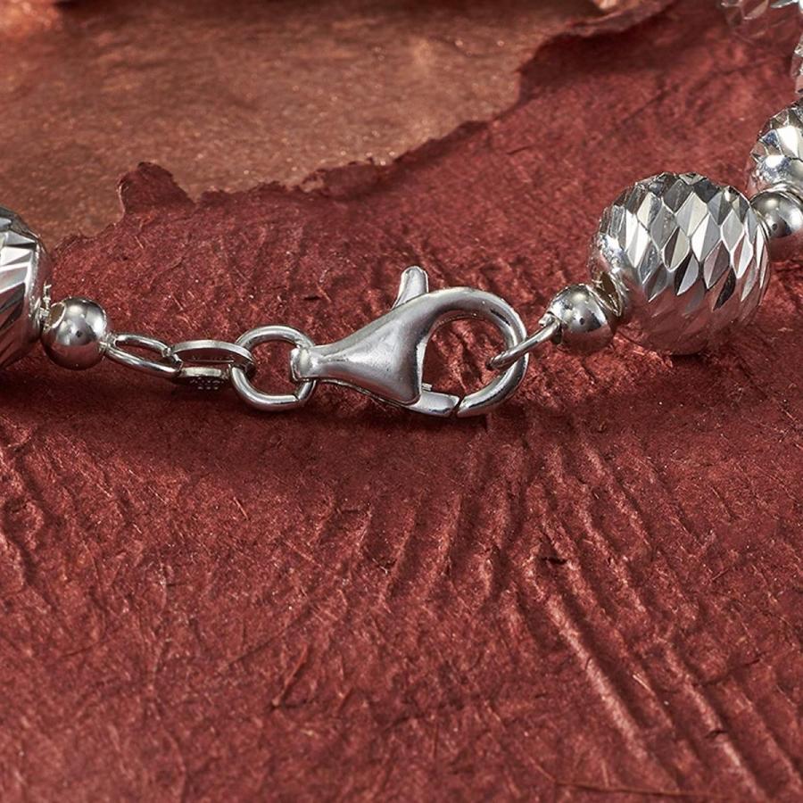 Ross-Simons Italian 4mm and 10mm Sterling Silver Diamond-Cut and Polis