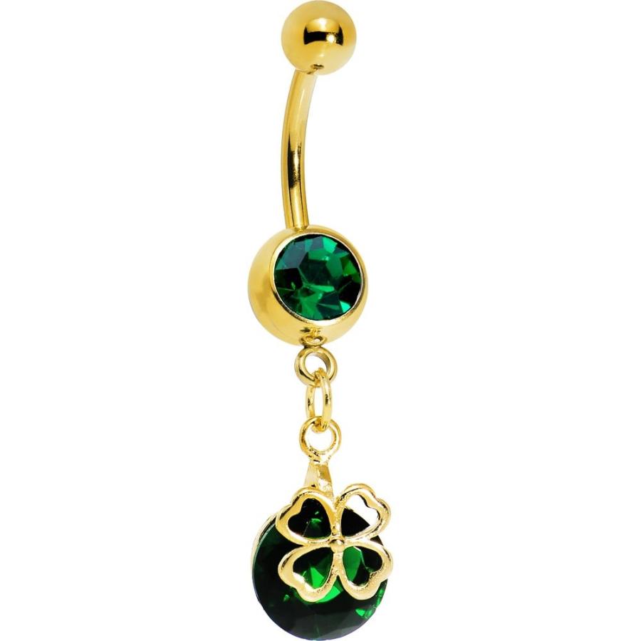 最終値下げ Body Candy Dark Green Four Leaf Clover Belly Ring 003 B Twilight Shop 通販 Yahoo ショッピング 特売 Mtkbrasil Com Br