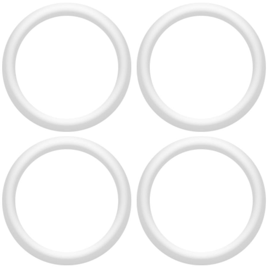 Body Candy 5/8" Clear Rubber ORing 4 Pack｜twilight-shop｜02