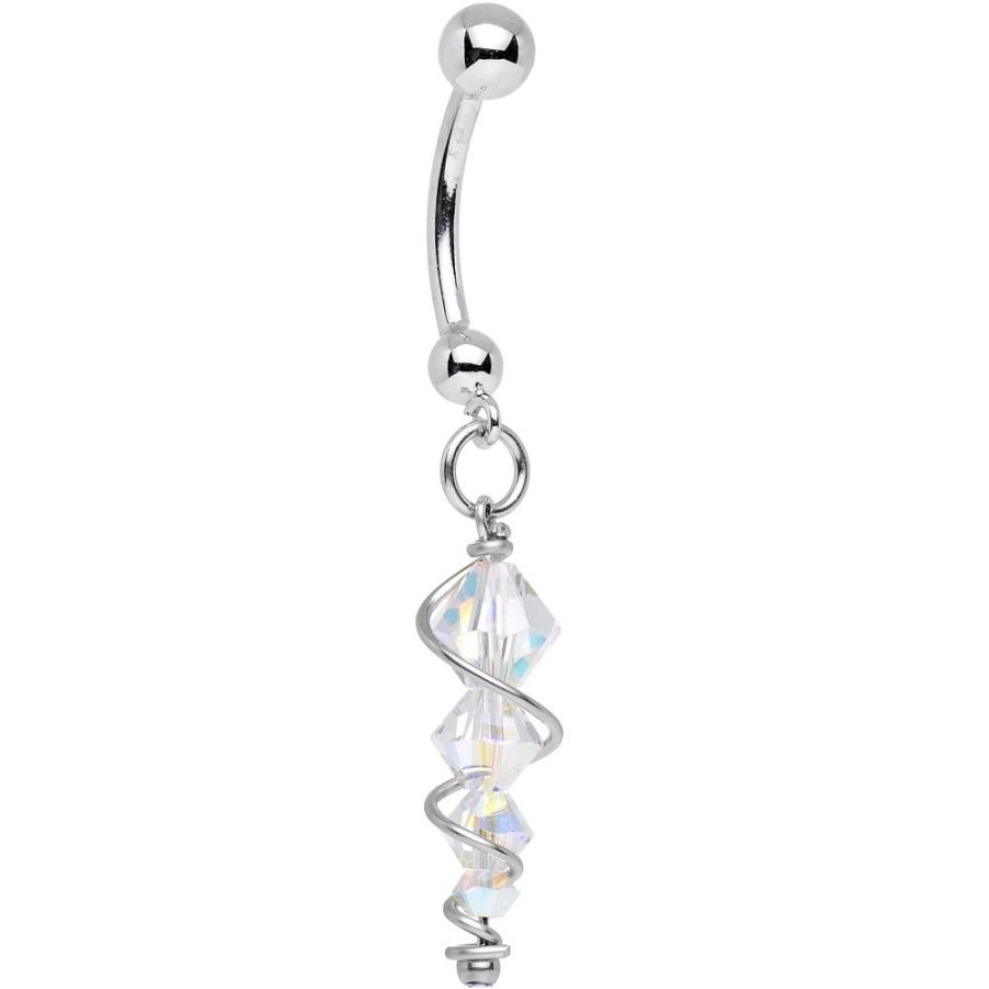 Body Candy Handcrafted 14k Gold Icicle Drop Dangle Belly Ring Created