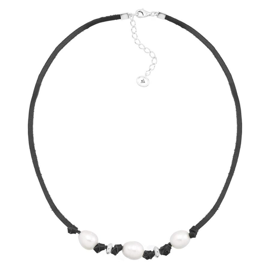 Silpada 'Knot on Purpose' Freshwater Cultured Pearl Leather Cord Neckl