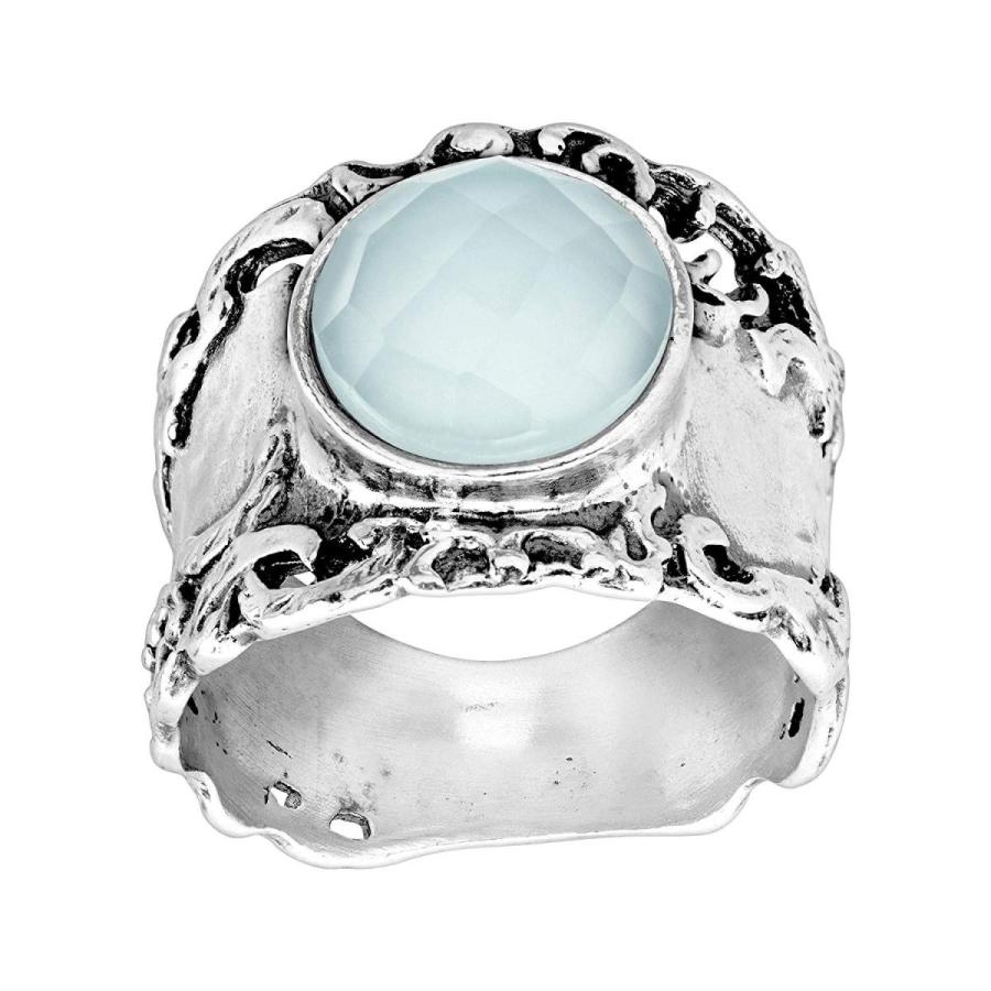 Silpada 'Breakaway' 3 1/2 ct Natural Chalcedony Ring in Sterling Silve