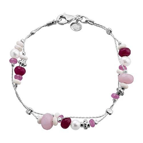 Silpada 'Terracotta' Natural Jade, Riverstone, Freshwater Cultured Pea