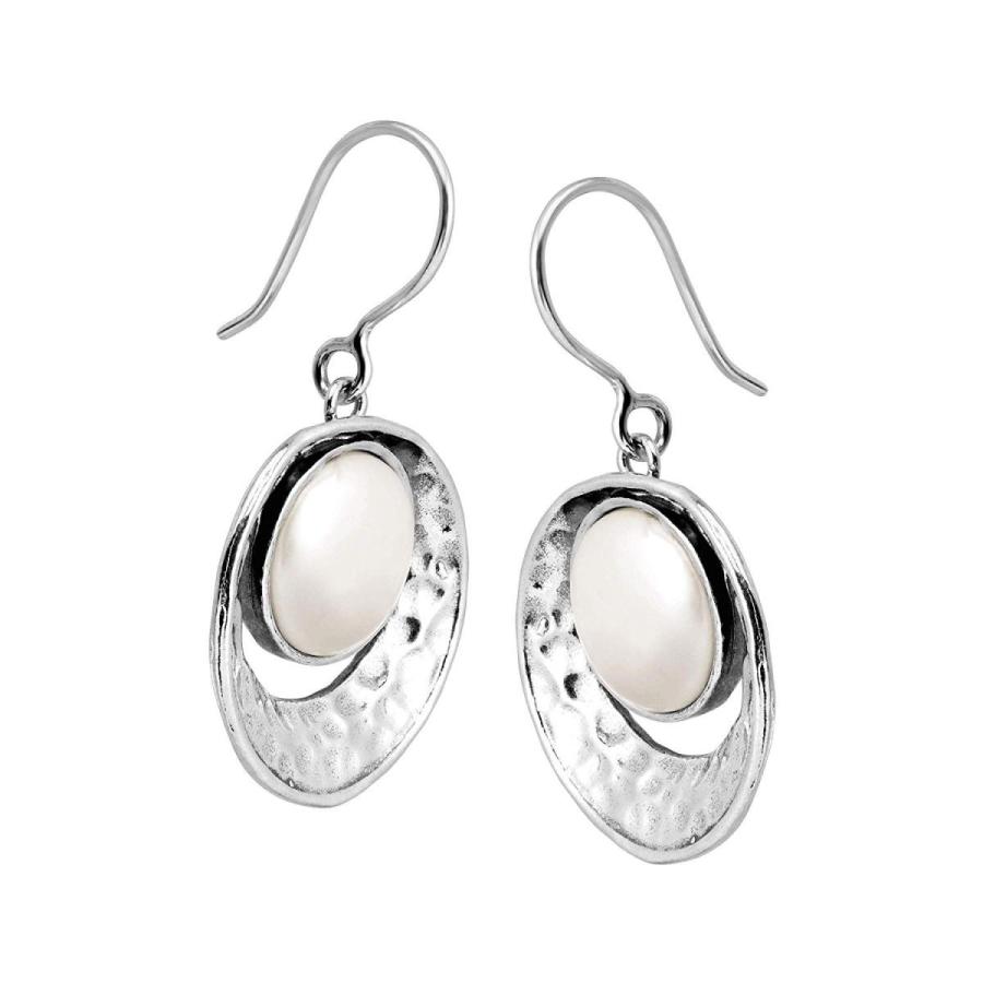 Silpada 'Echo' 11 mm Freshwater Cultured Pearl Drop Earrings in Sterli