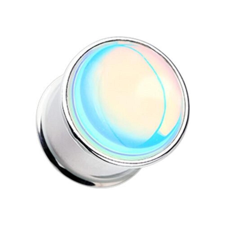 Revo Chroma Iridescence Double Flared Ear Gauge WildKlass Plug (7/16