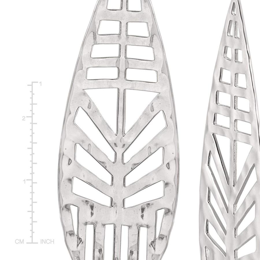 Silpada 'Cut-Out' Elongated Drop Earrings in Sterling Silver