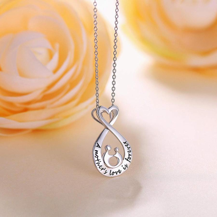 SILVER MOUNTAIN Sterling Silver Open Teardrop A mother's Love is forev