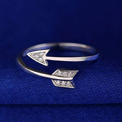 Mother's Day Valentine's Gift 925 Sterling Silver Fashion Arrow Adjust｜twilight-shop｜05