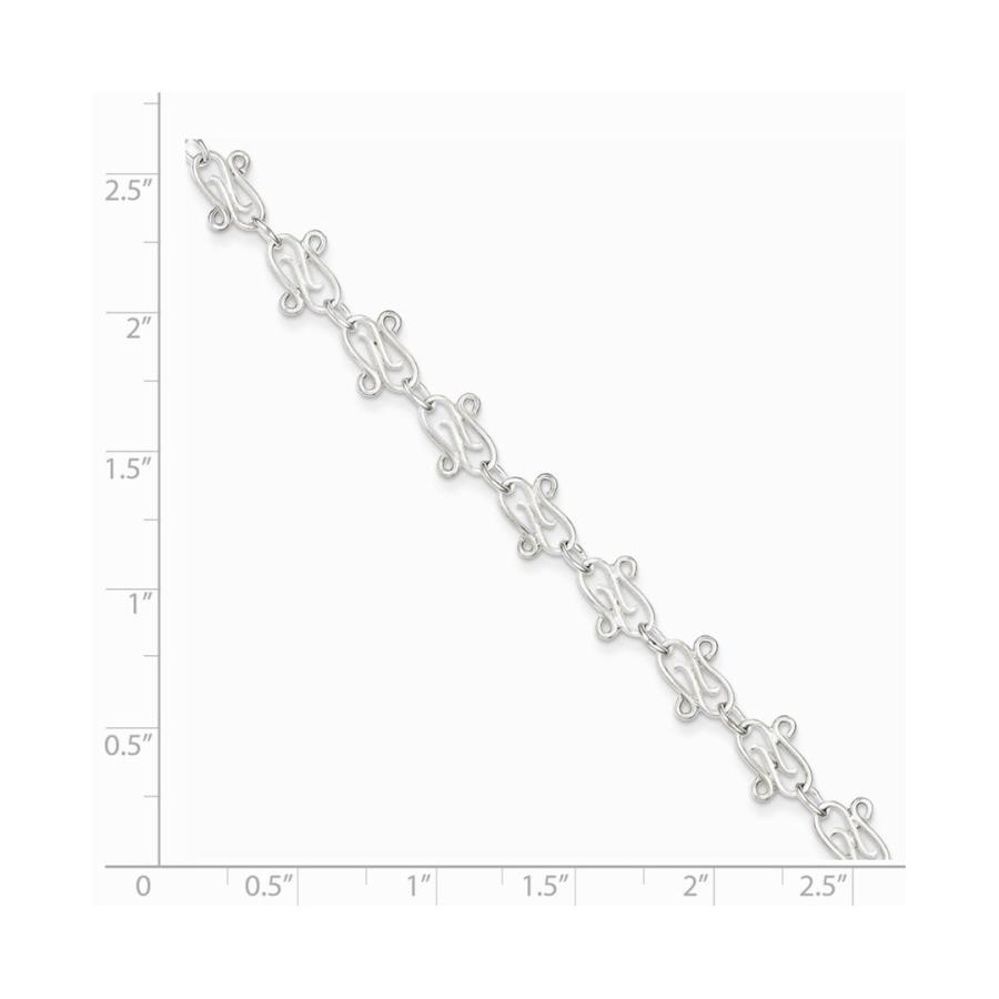 925 Sterling Silver 10 Inch Anklet Ankle Beach Chain Bracelet Fine Jew