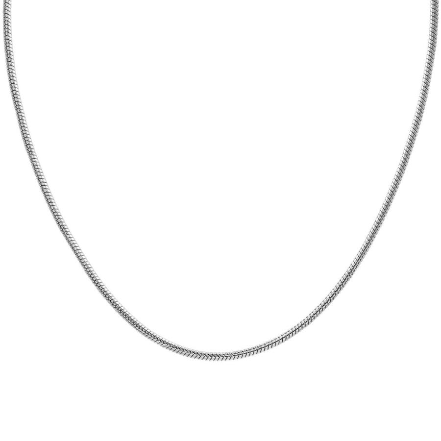 Sterling Silver 1.3mm Snake Chain Necklace (14 Inches) Sterling Silver 3mm Snake Chain Necklace Inches