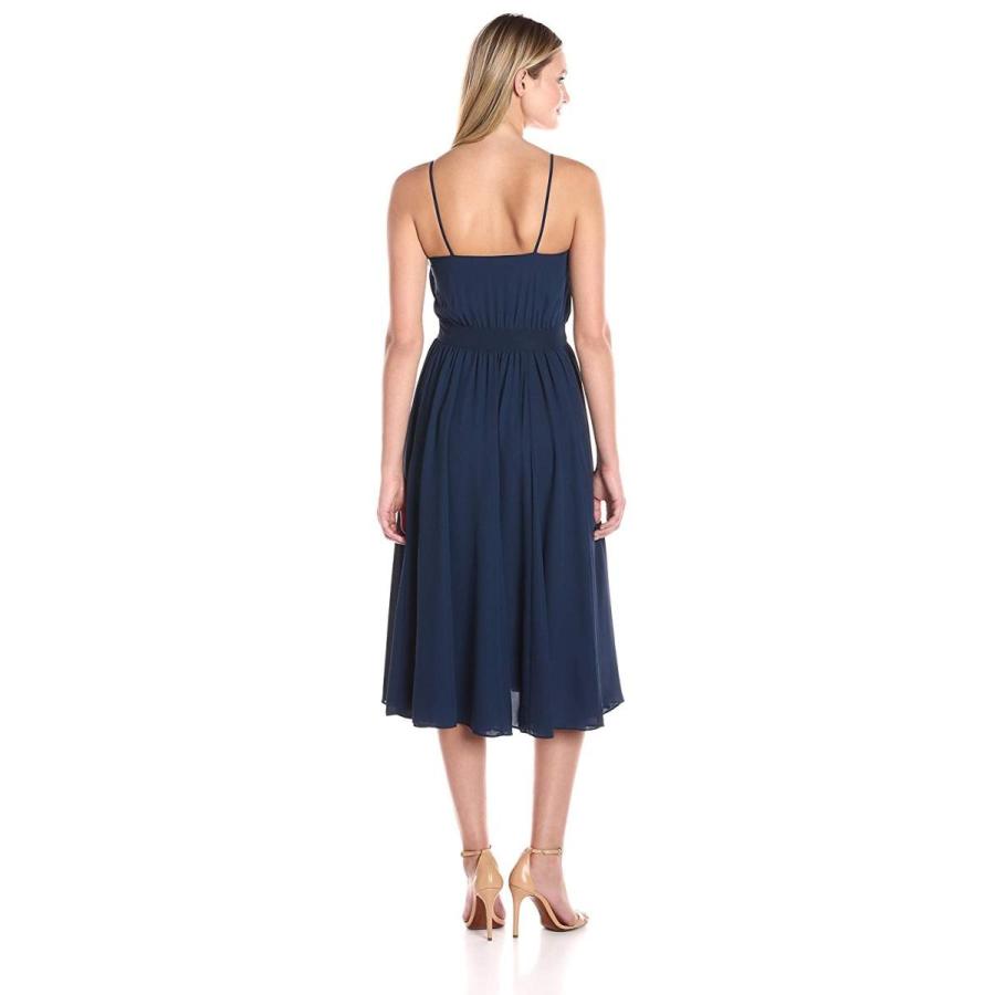 Paper Crown Women's Mesa Dress, Navy, 8