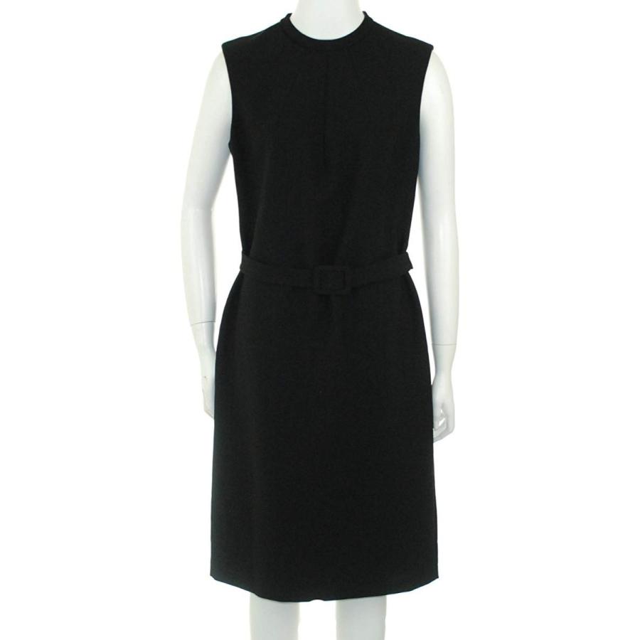 Sutton Studio Women's Belted Crepe Office Dress (8, Black)