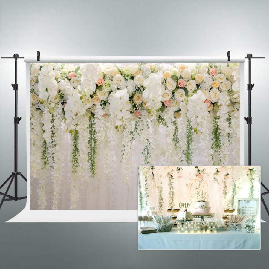 Cdcurtain Bridal Floral Wall Backdrop Wedding Rose 8x6ft Reception Cer｜twilight-shop｜06