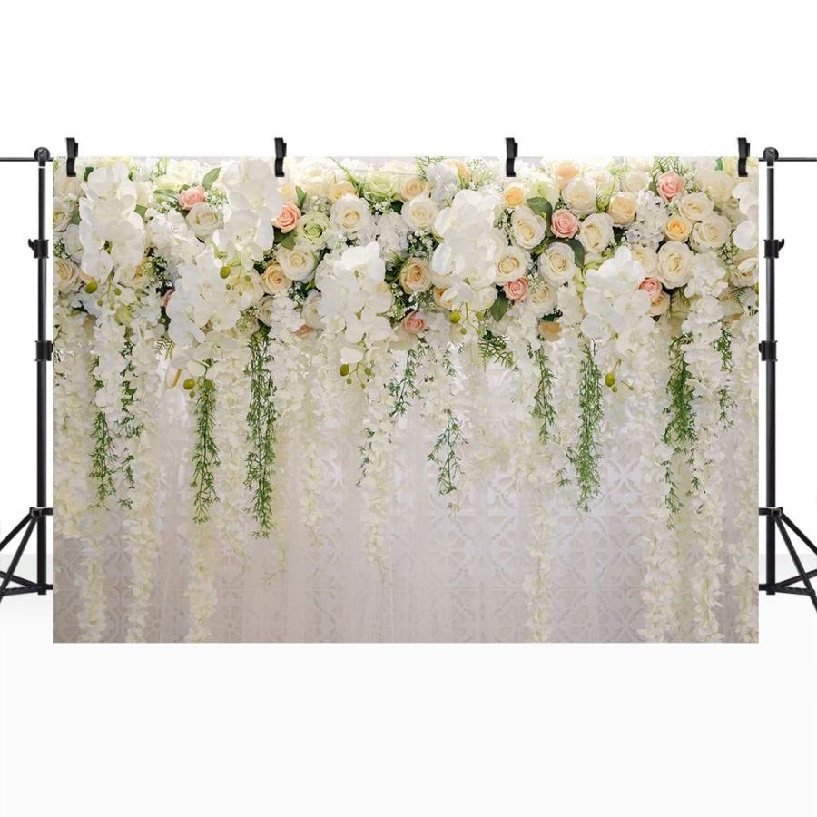 Cdcurtain Bridal Floral Wall Backdrop Wedding Rose 8x6ft Reception Cer｜twilight-shop｜07