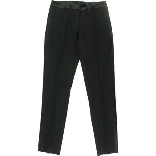 Marlowe Women's Slim Wool Tuxedo Pant with Satin Stripe by Dessy Group