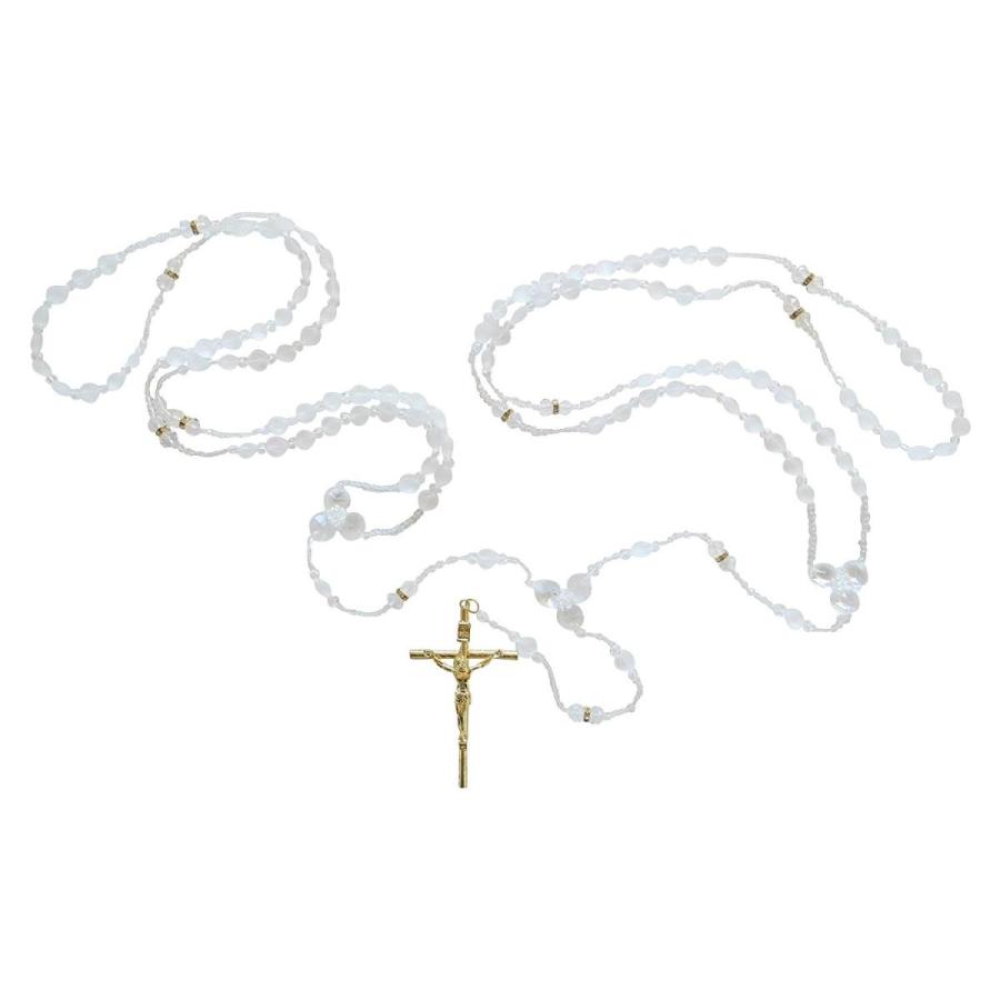 Angelitos de Mexico Wedding Lazo Cristal Wedding Union Rosary Lazo par