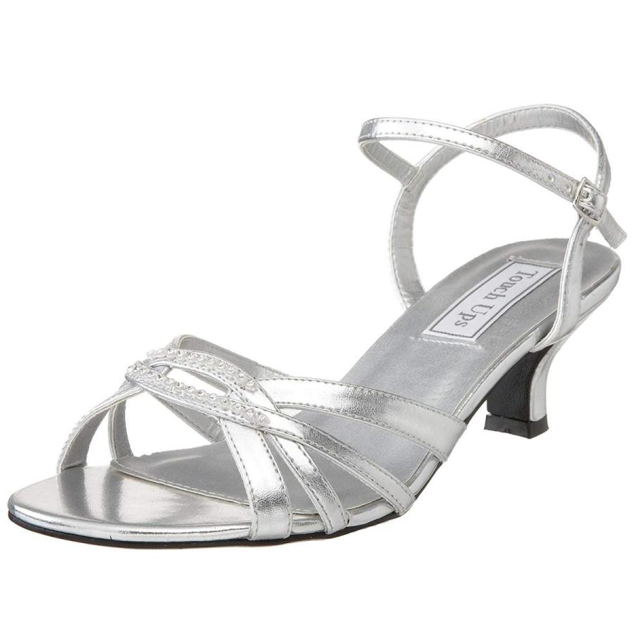 Touch Ups Women's Dakota Sandal,Silver,6 W US