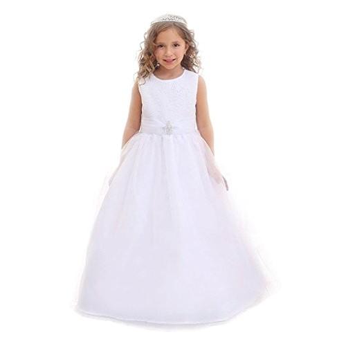 iGirldress Flower Girl First Communion Pageant Wedding Birthday Dress