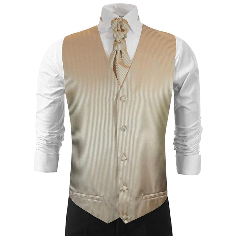 Paul Malone Wedding Vest Set Cappuccino 5pcs Tuxedo Vest + Necktie + A Gold Wedding Tuxedo Vest Set \u2013 Paul Malone