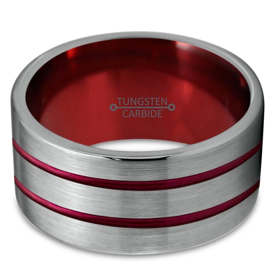高価値】 Band Wedding Tungsten Collection Color Chroma Ring Women 