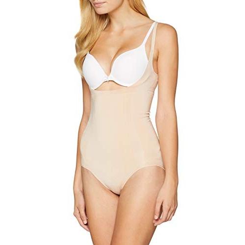 SPANX Oncore Open-Bust Bodysuit in Soft Nude