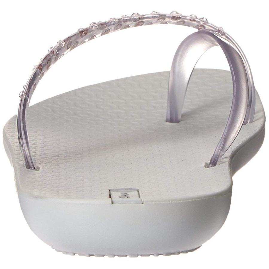 Ipanema Women's Crystal, Pearl Grey/Clear, 10 M US