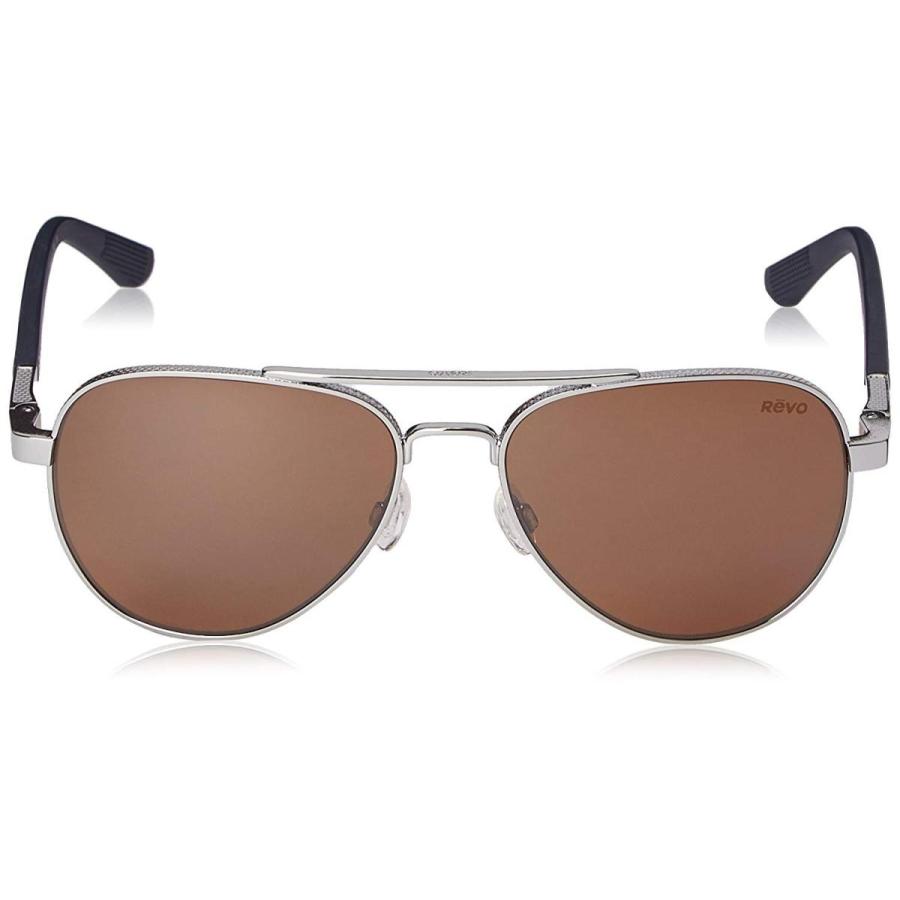 Revo Raconteur RE 1011 03 GBR Polarized Aviator Sunglasses with Crysta