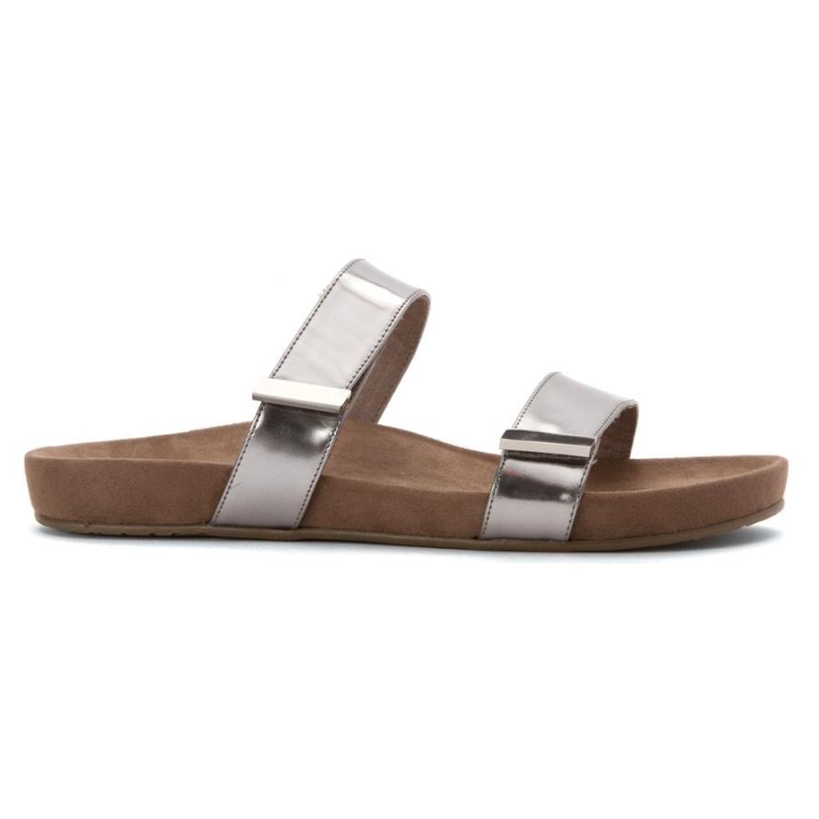 Vionic Grace Jura - Womens Slide Sandals Silver - 7