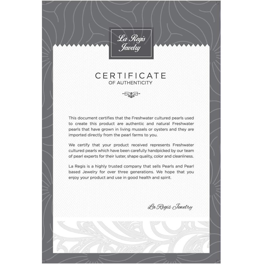 La Regis Jewelry 5-5.5mm White Freshwater Cultured High Luster Pearl E