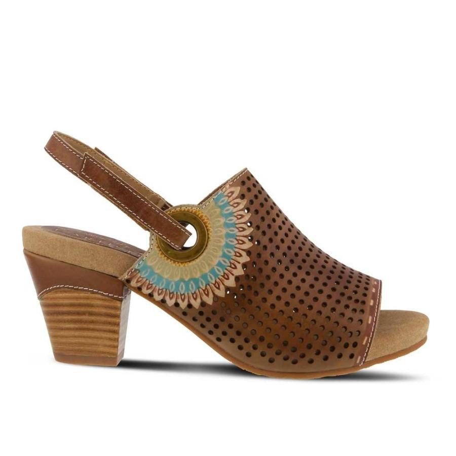 L’Artiste by Spring Step Women's Millie Sandal, Tan, 41 Medium EU (US