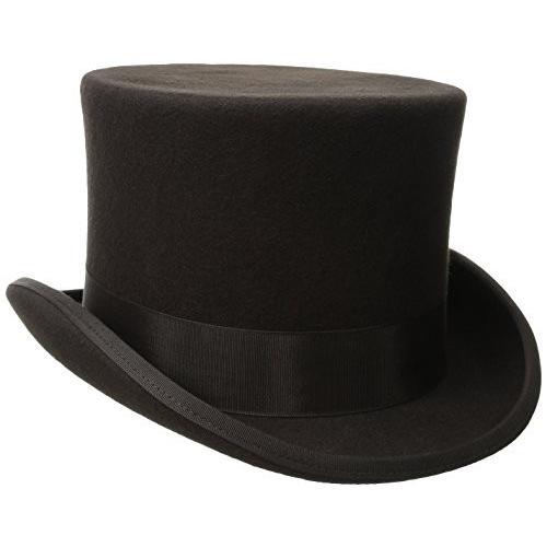 SCALA Men's Wool Felt Topper Hat - Classic Top Hat For Costume, Steampunk, Magic Shows & Formal Wear - View #7