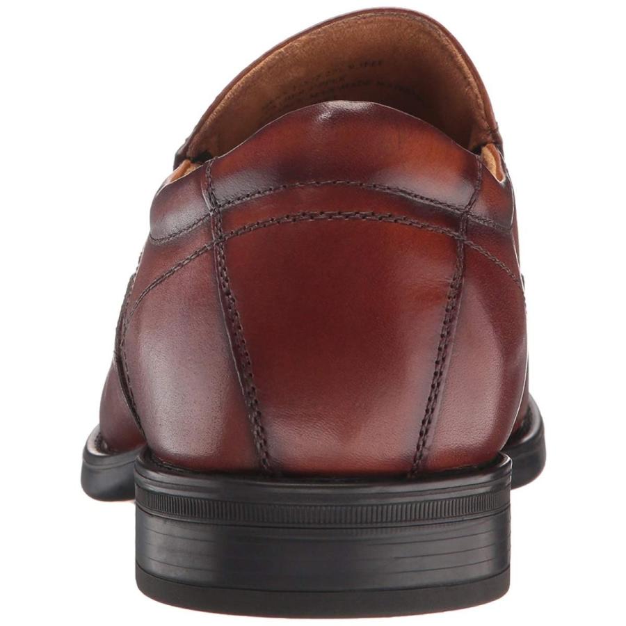 Florsheim Men's Medfield Moc Toe Slip-On Loafer Dress Shoe, Cognac, 9.