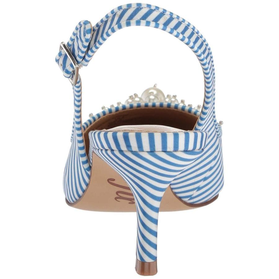 The Fix Women's Felicia Slingback Kitten Heel Pump with Pearls, Cielo