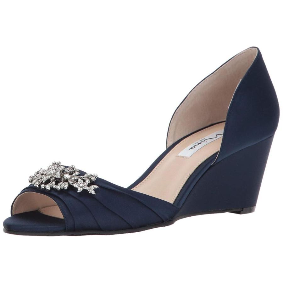 NINA Women's Emiko Dress Pump New Navy 8.5 M US