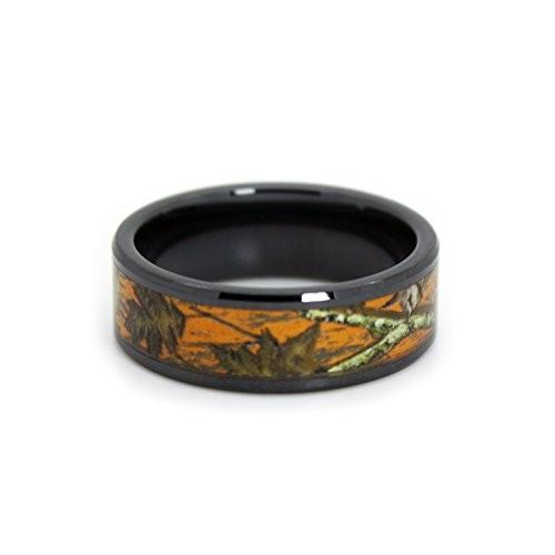 超人気高品質 #1 Wedding Camo Blaze Camo Blaze Ring Orange - Camo