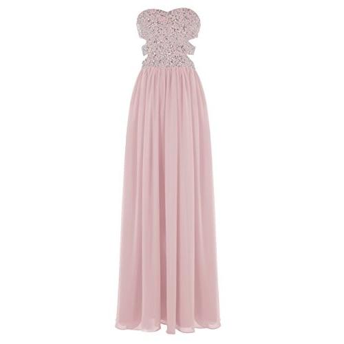 Dresstells Sweetheart Prom Dress with Beads Long Chiffon Dress for Wom