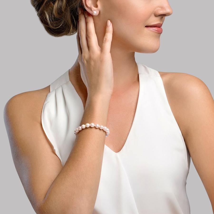 国産 The Pearl Source 14k Gold 7 8mm a Quality Round White Freshwater Cul 魅力的な Www Doctor Plan Com