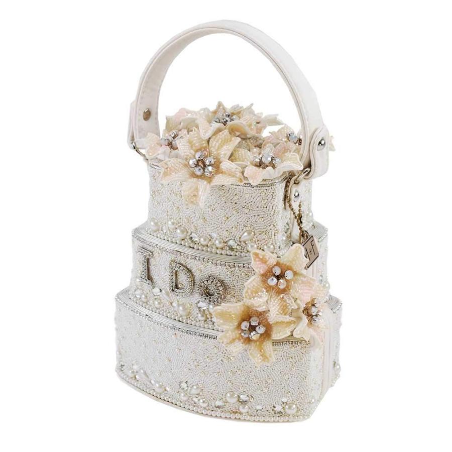 【２点セット】 Mary Frances Sweet Beginning Embellished Wedding Cake Top-Handle Bag， 【1040619223】(37835円)
