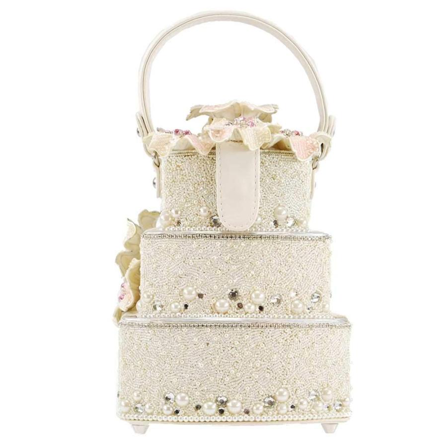 【２点セット】 Mary Frances Sweet Beginning Embellished Wedding Cake Top-Handle Bag， 【1040619223】(37835円)