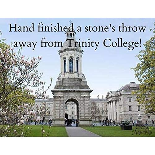 Claddagh Ring Mens Sterling Silver Oxidized Made in Ireland Size 10