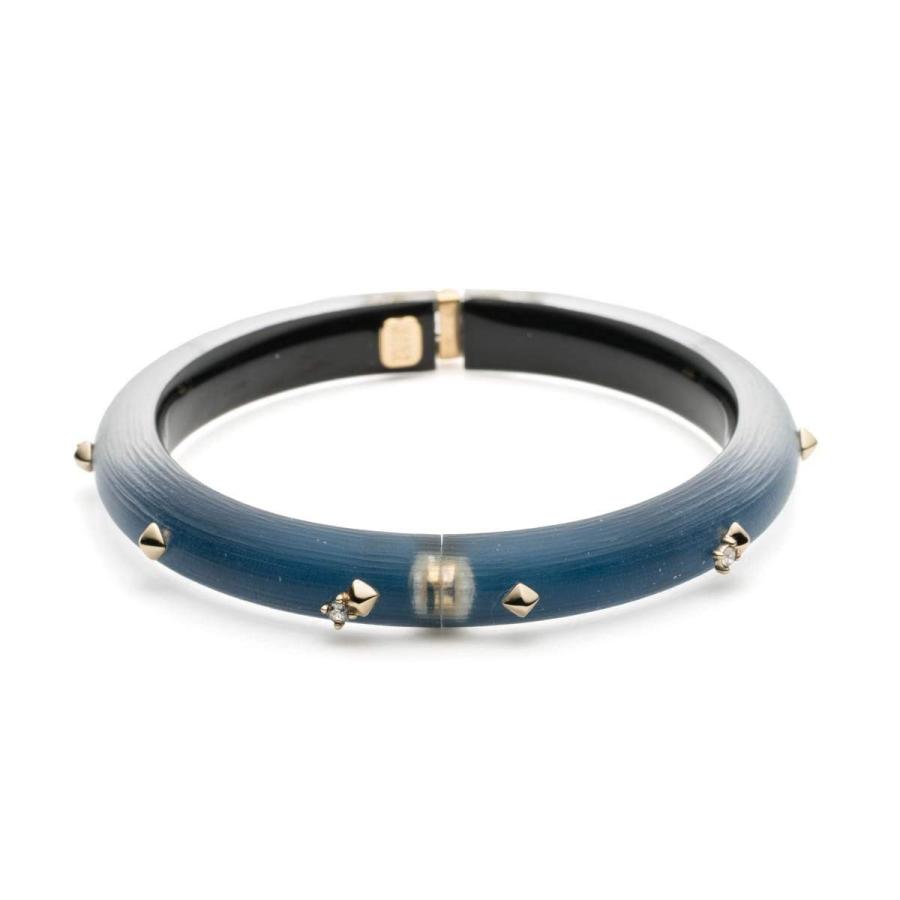 Alexis Bittar Women's Golden Studded Hing Bangle Bracelet