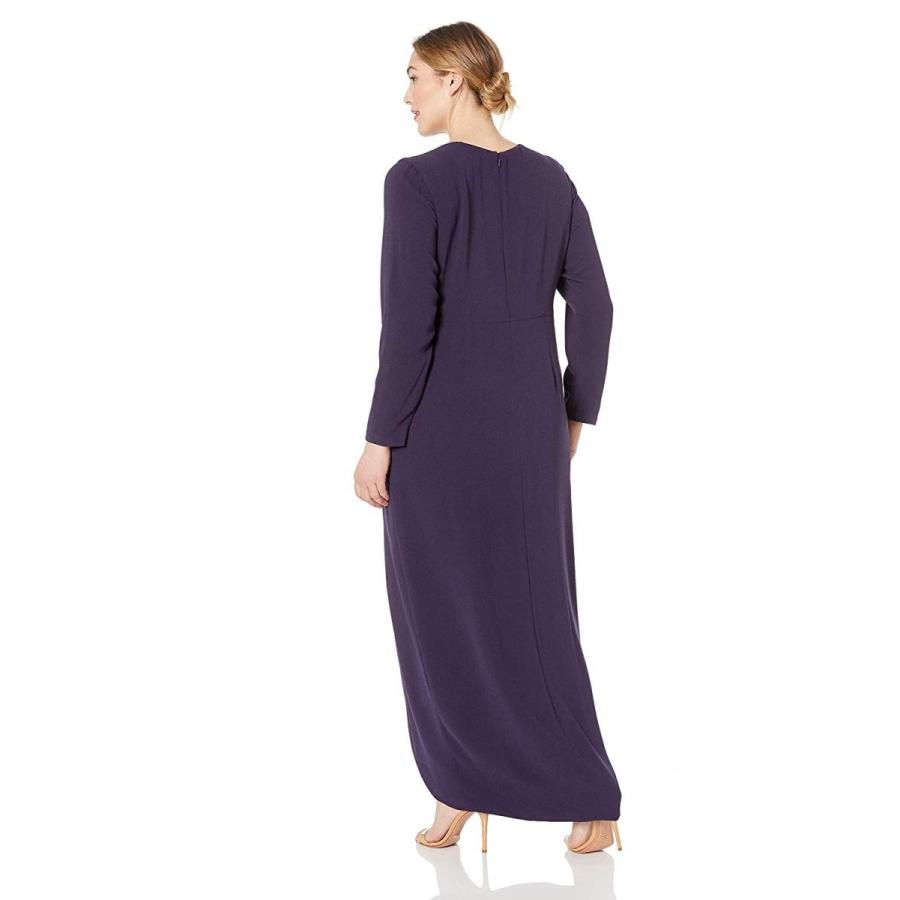 返品無料です Dress the Population Women´s Size Naomi Longsleeve Jersey Knit Twist L