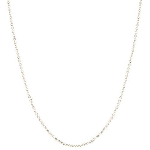 Helen Ficalora Fine Chain White Gold 16 in