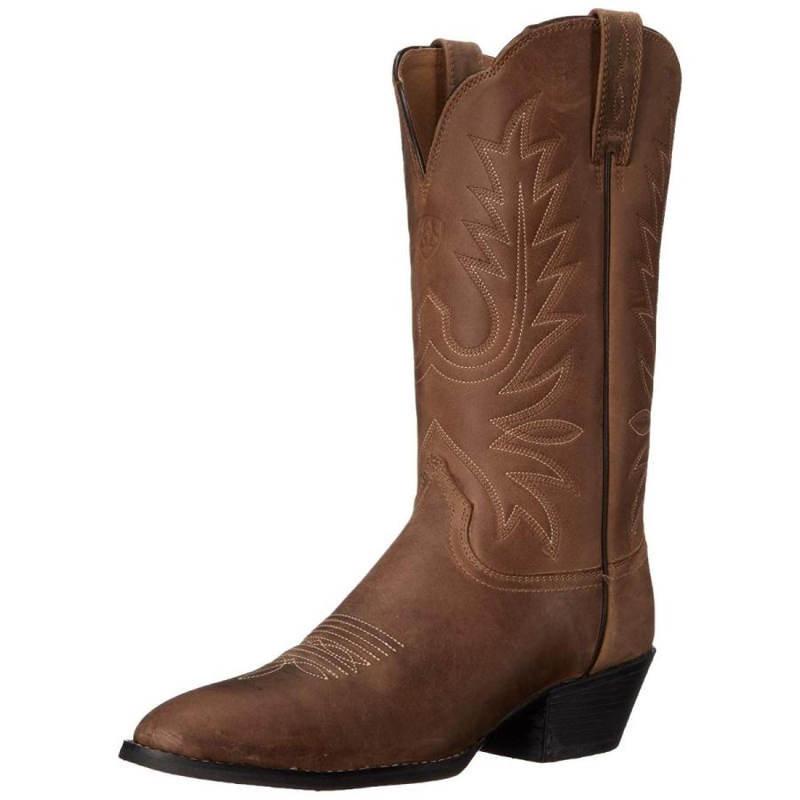 Ariat Women's Heritage Western R Toe Western Cowboy Boot, Distressed B