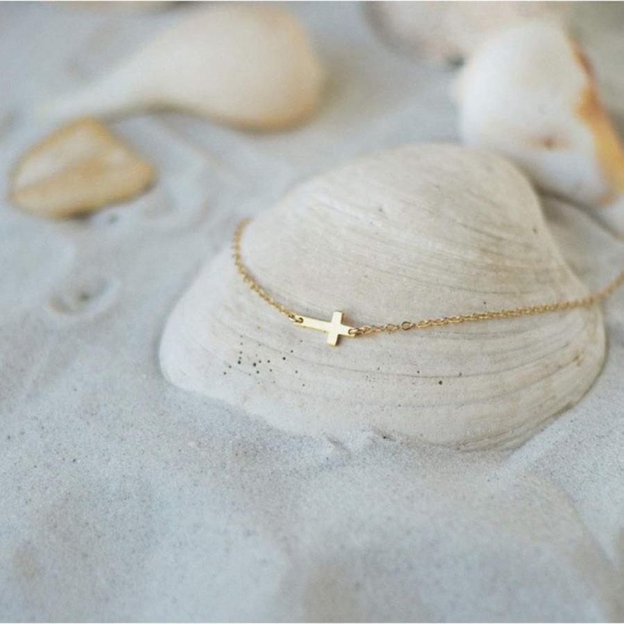 SJX DIAMOND CROSS ANKLET アンクレット 18K ダイヤ DIAMOND CROSS