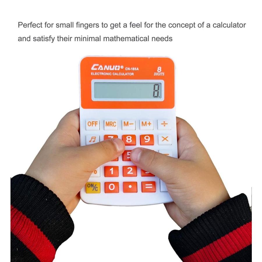 新作モデル新作モデルCANUO Basic Calculator Digit Desktop Calculator Battery Power Only  電卓