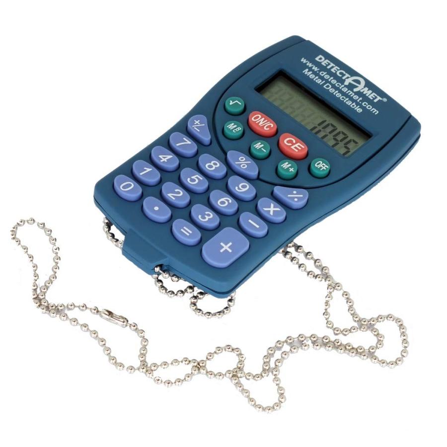 Metal and X-Ray Detectable Food Safe Handheld Calculator with Detectab